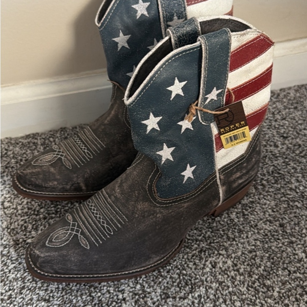 Roper Stars and Stripes Cowboy Boots